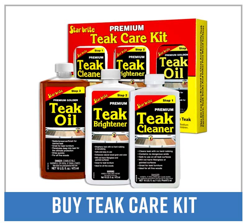 Buy StarBrite teak care kit