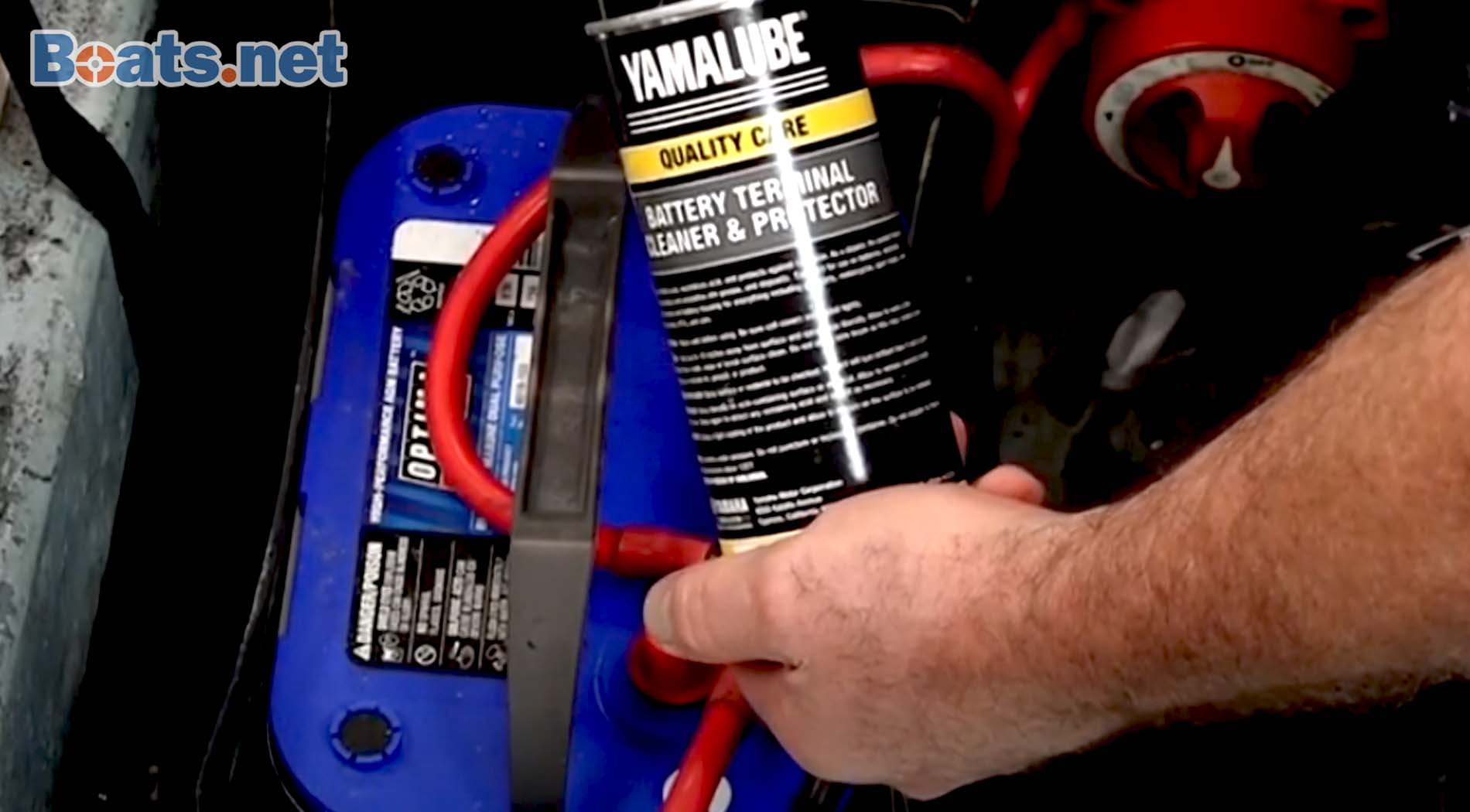Outboard starting problems battery cleaning