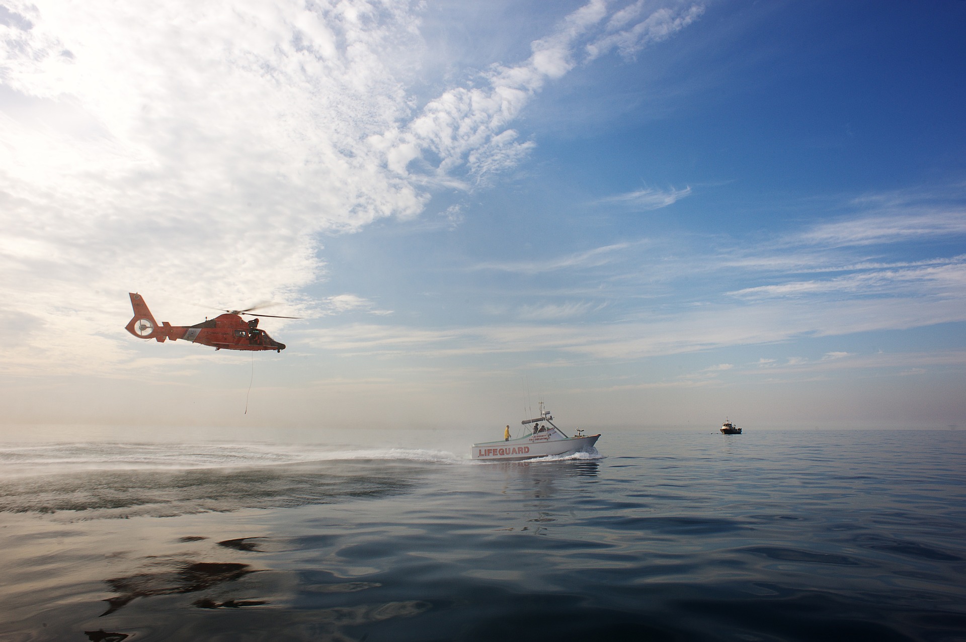 VHF marine radios water rescue