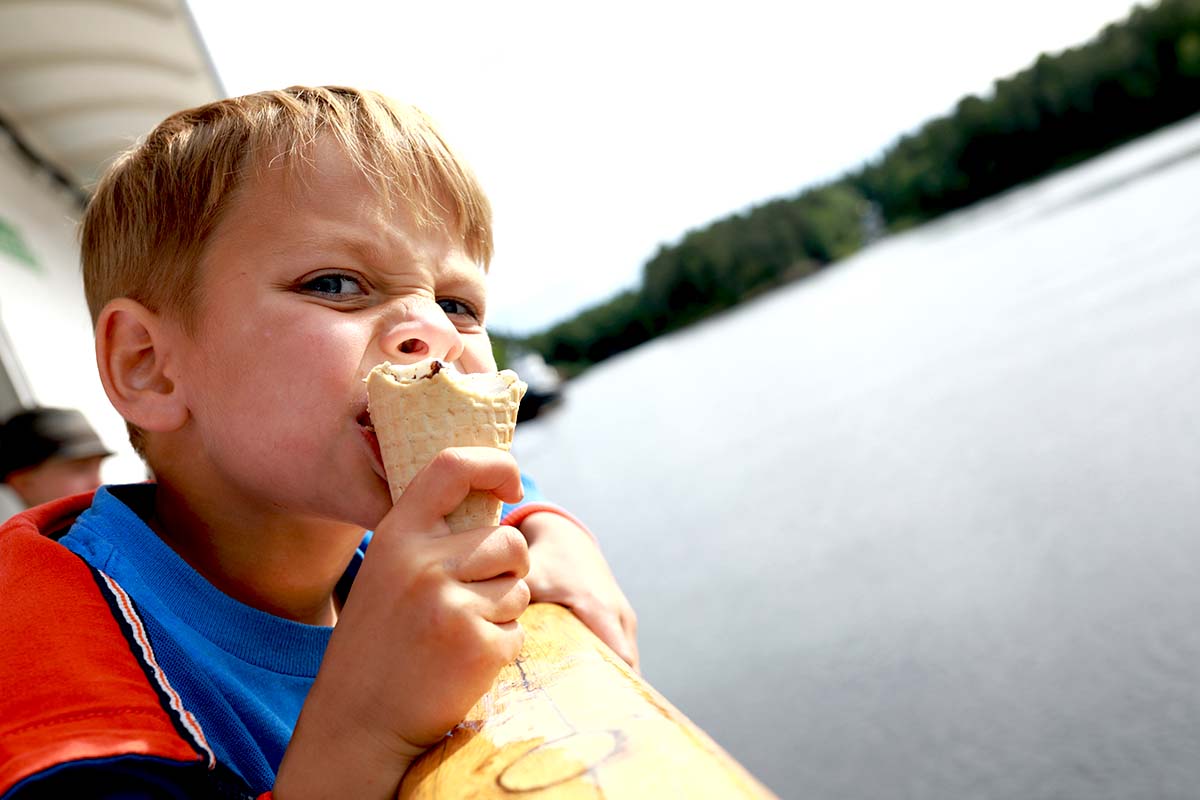 Foods to avoid bringing on a boat ice cream