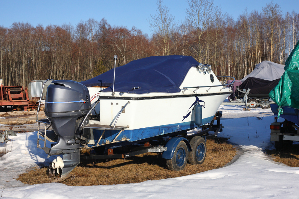 Winterizing boat fuel tank