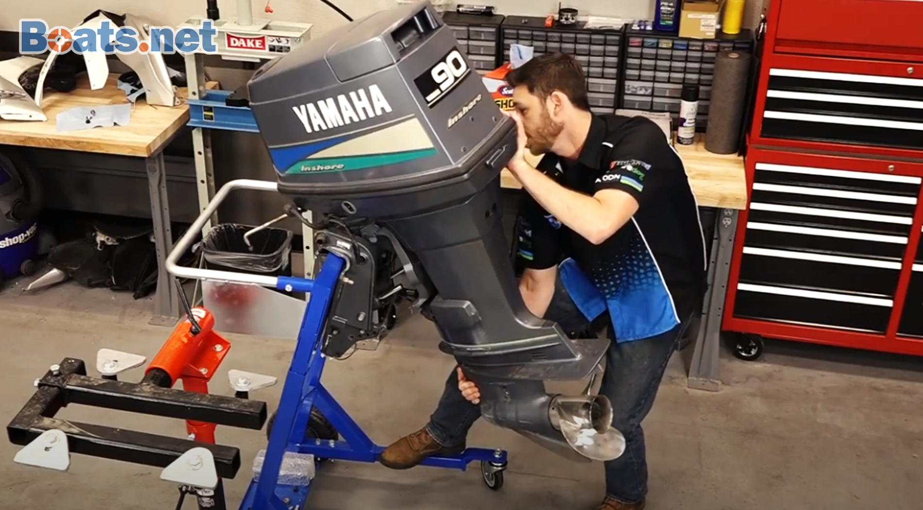Yamaha 2-stroke outboard spring maintenance