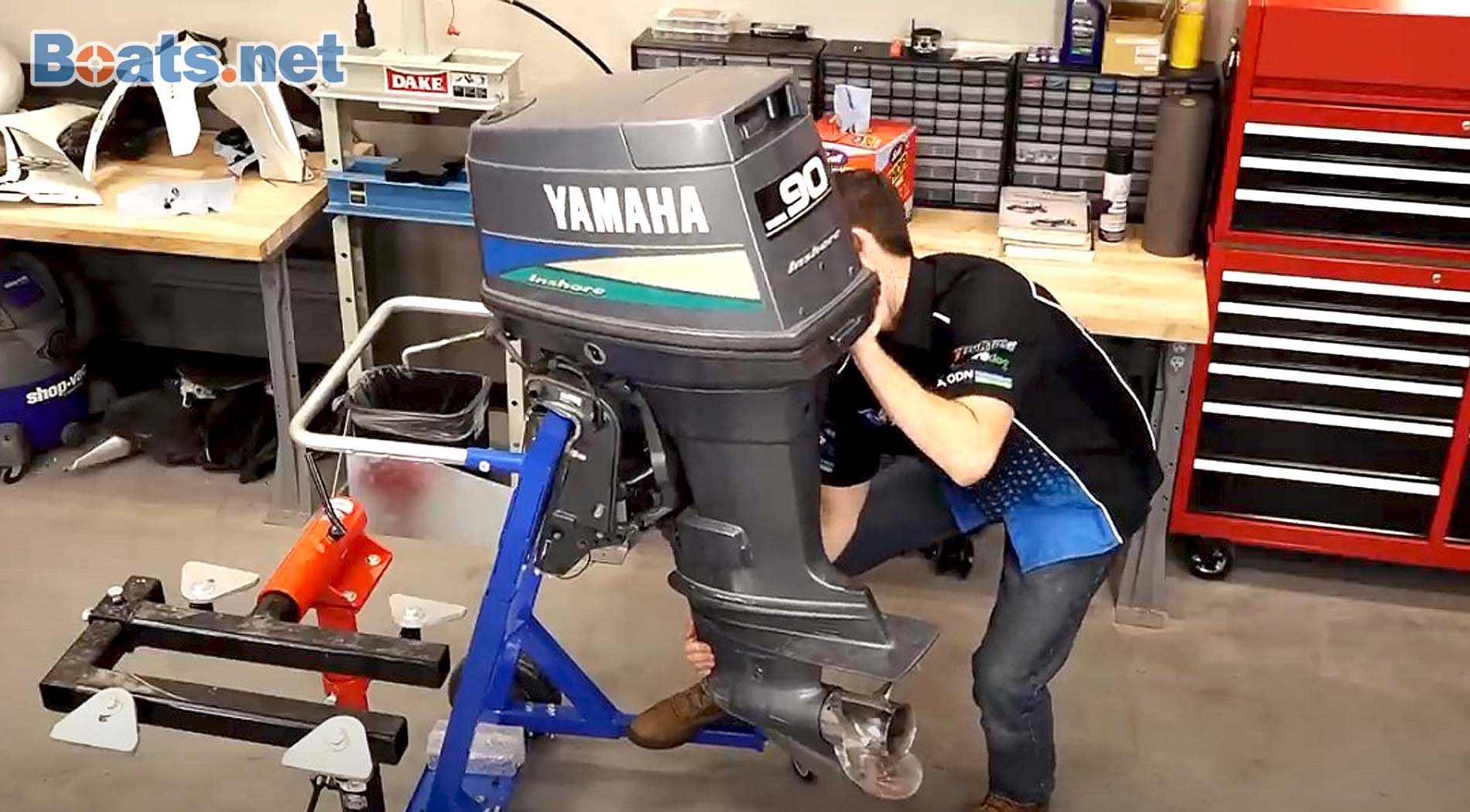 Yamaha 2-stroke outboard spring maintenance