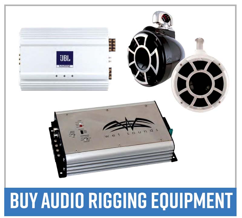 Yamaha marine audio rigging equipment