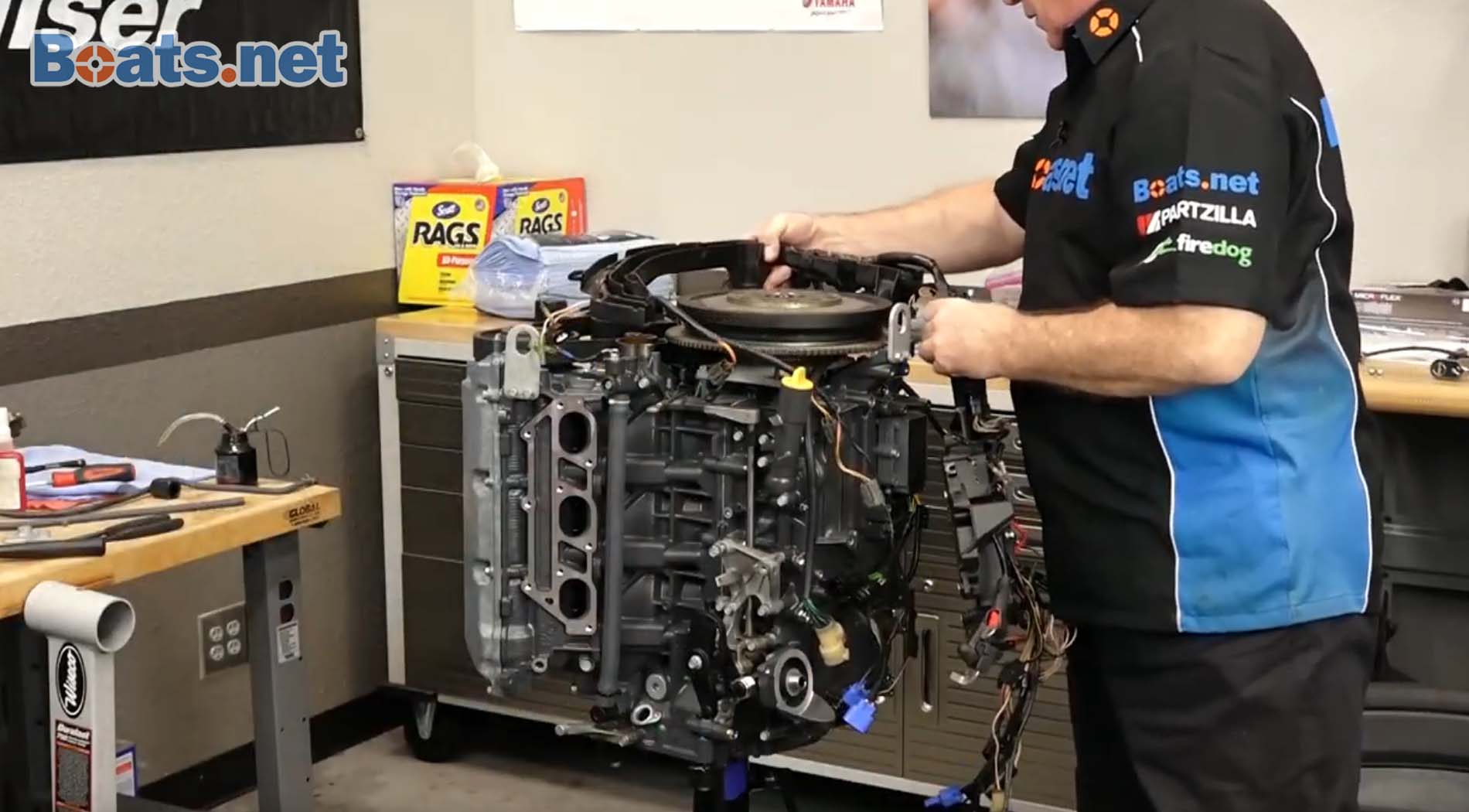Yamaha F225TXRC powerhead rebuild
